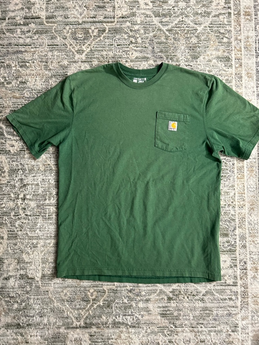 Carhartt Forest Green Short Sleeve Pocket Tee